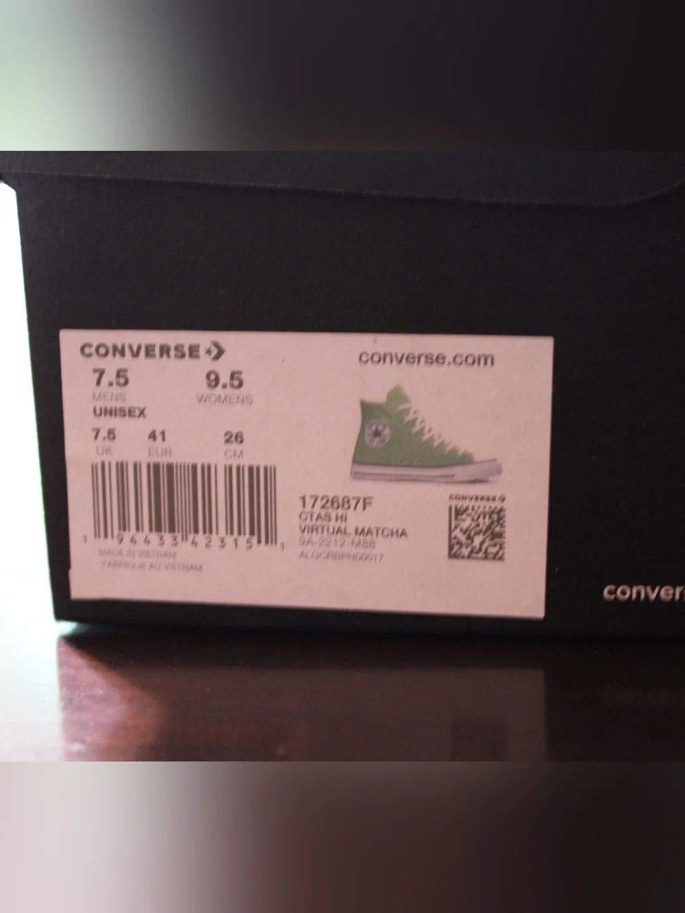 Converse Chuck Taylor All Star High-Top Sneaker - Green - Picture 4 of 9